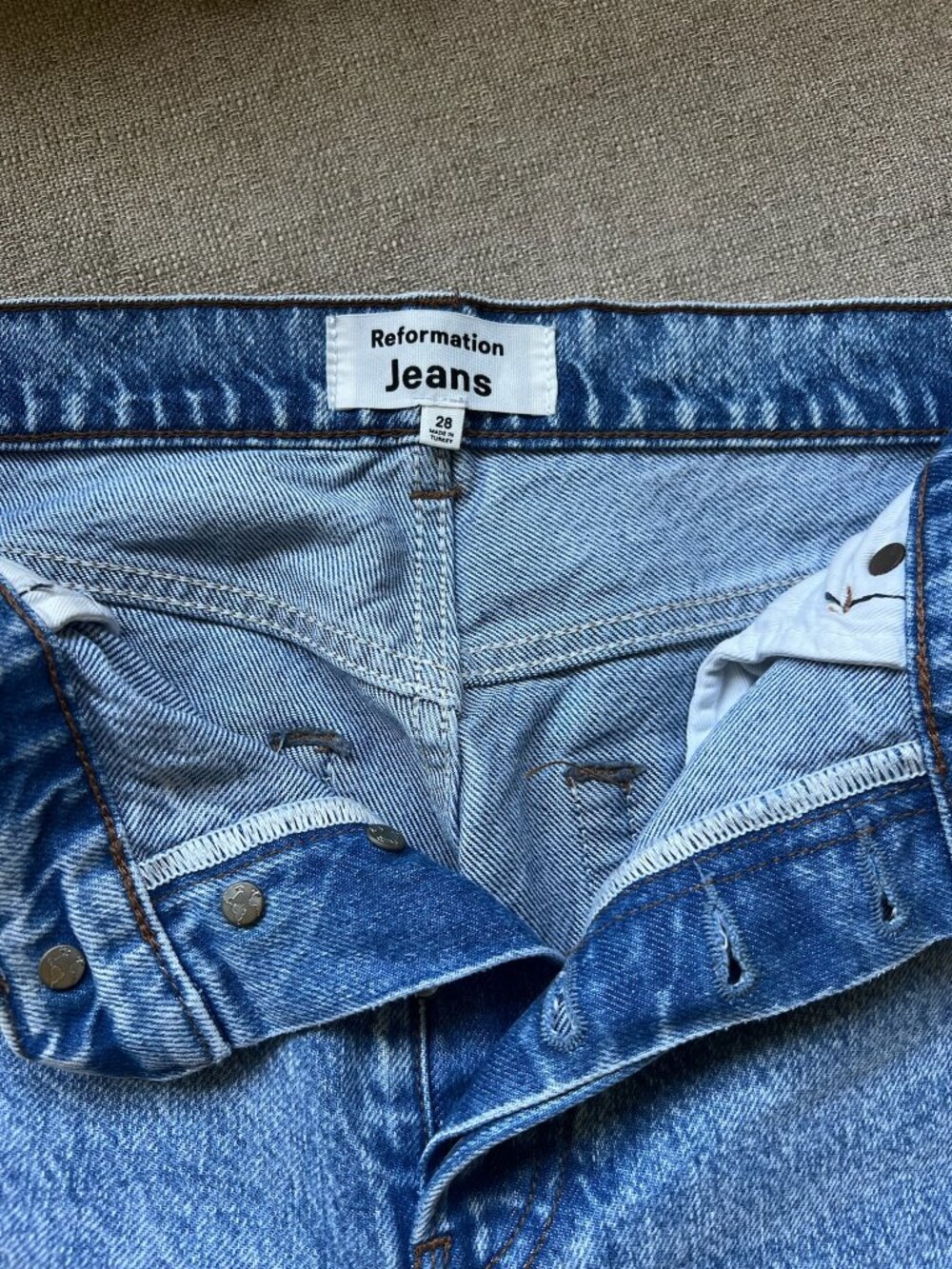 Reformation Jeans Light (Size 28)